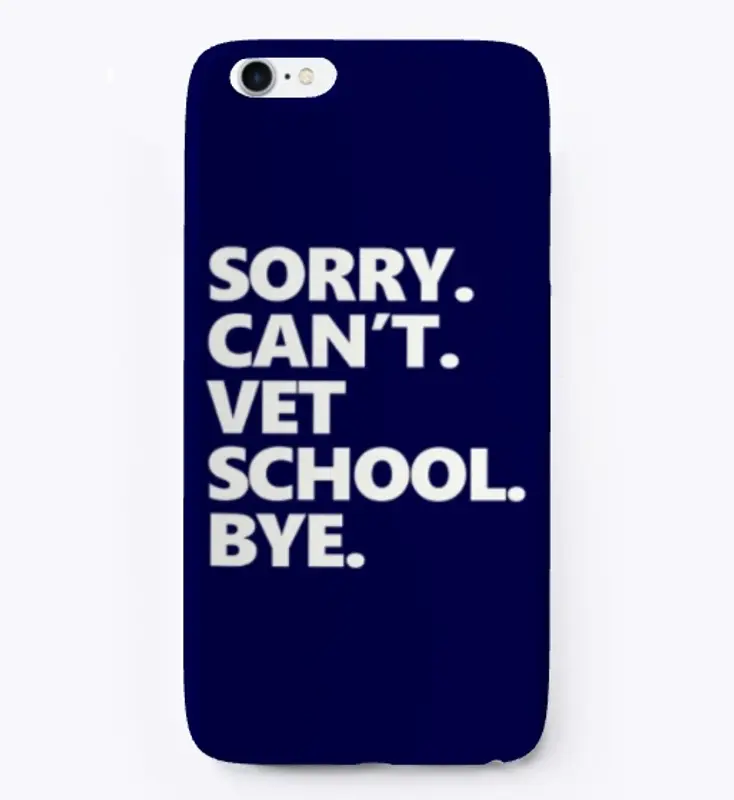 Sorry can't vet school bye, funny vet